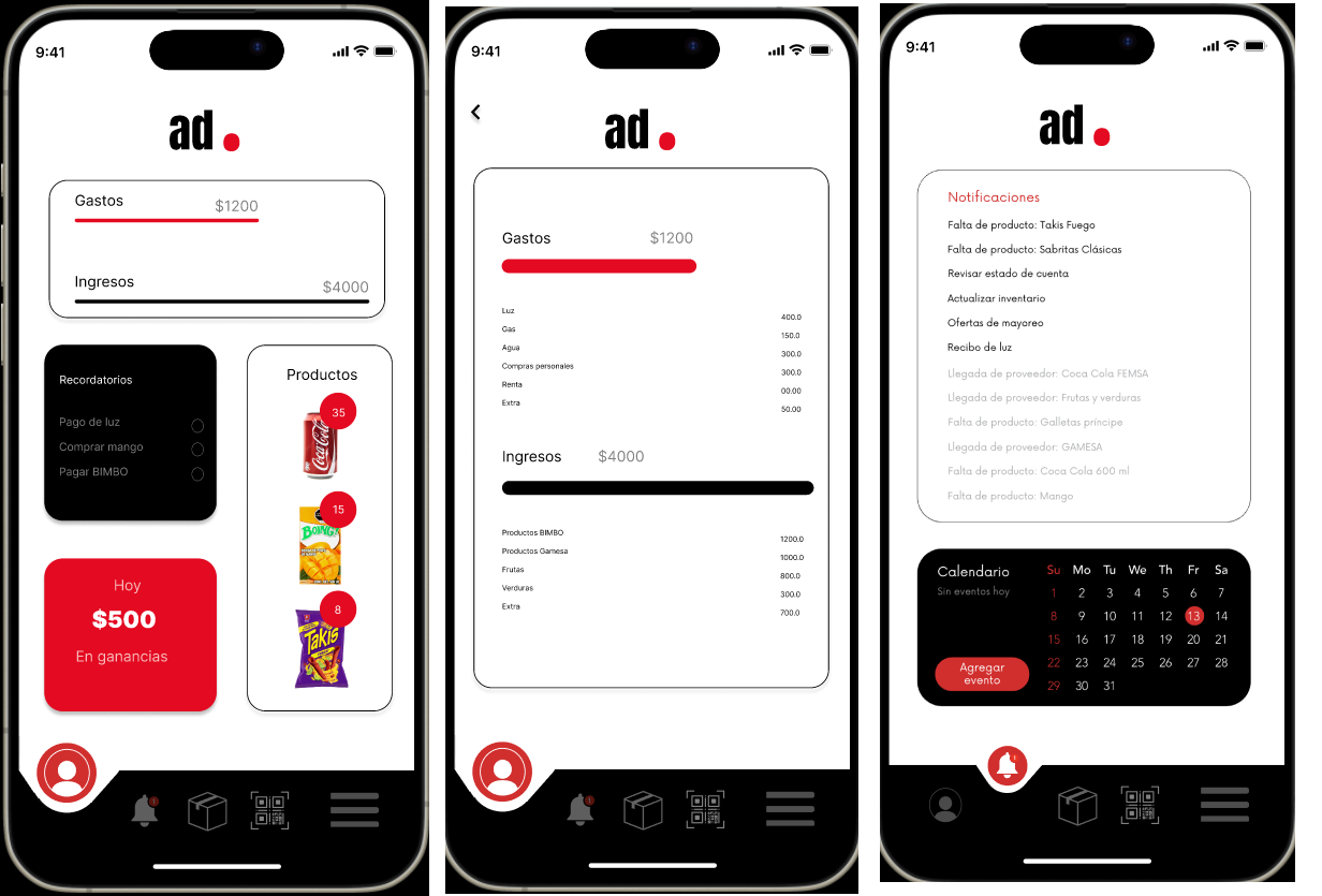 ADMEX — Finance & Inventory App